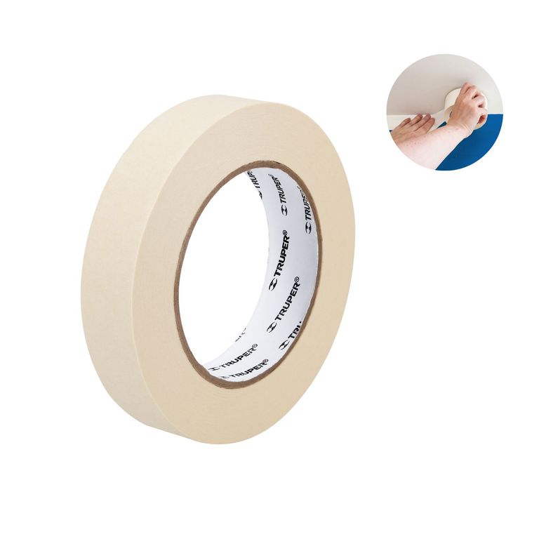Cinta masking tape 1x50m truper