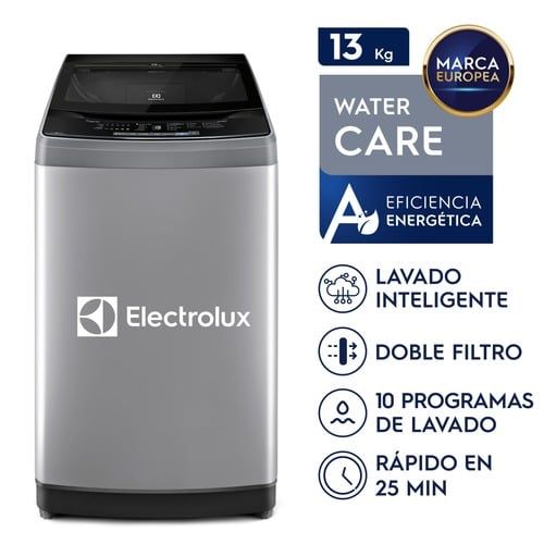 Lavadora 13Kg Electrolux Premium Care Silver EWIW13F2USVG