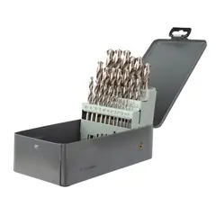 DIAGER - JUEGO DE BROCA METAL HSS PRO Ø1 a 13mm (25 Piezas) - DIA747D