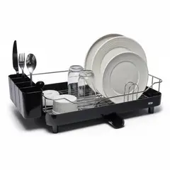 KOTIINI - Escurridor de platos Smart Plus negro