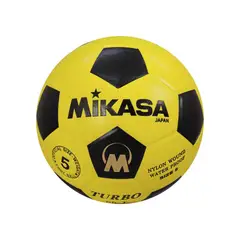 MIKASA - Pelota de futbol MIKASA S5 AMARILLO