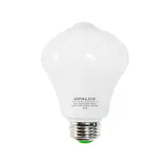 OPALUX - Foco Led Blanco 12w Con Sensor De Movimiento St-461b