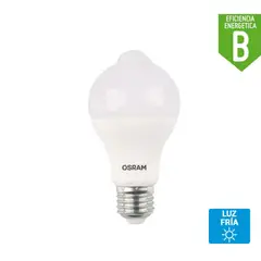 OSRAM - Foco led con sensor de movimiento 9w - luz blanca.