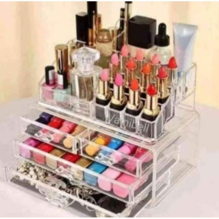 Organizador de maquillaje en acrilico 100 calidad