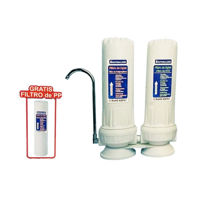 Filtro de agua purificador pw-201 nationalizer