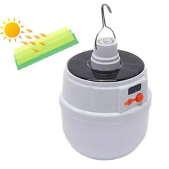 OEM - Foco LED 40Watts Solar Recargable con Colgador batería de 18650mAh