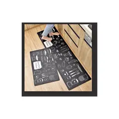 GENERICO - Alfombra modernas para cocina, tapete antideslizante