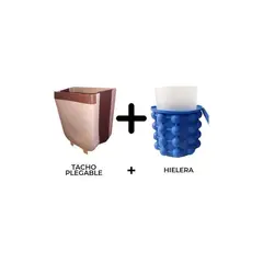 GENERICO - Tacho de basura plegable  mas regalo