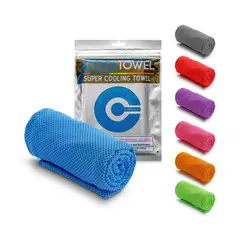 GENERICO - Toalla de enfriamiento - cooling towel x 4 und