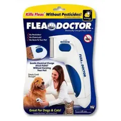 ANKAFA IMPORTACI?N - Peine Cepillo Eléctrico Anti Pulgas para Mascotas Perro Gato