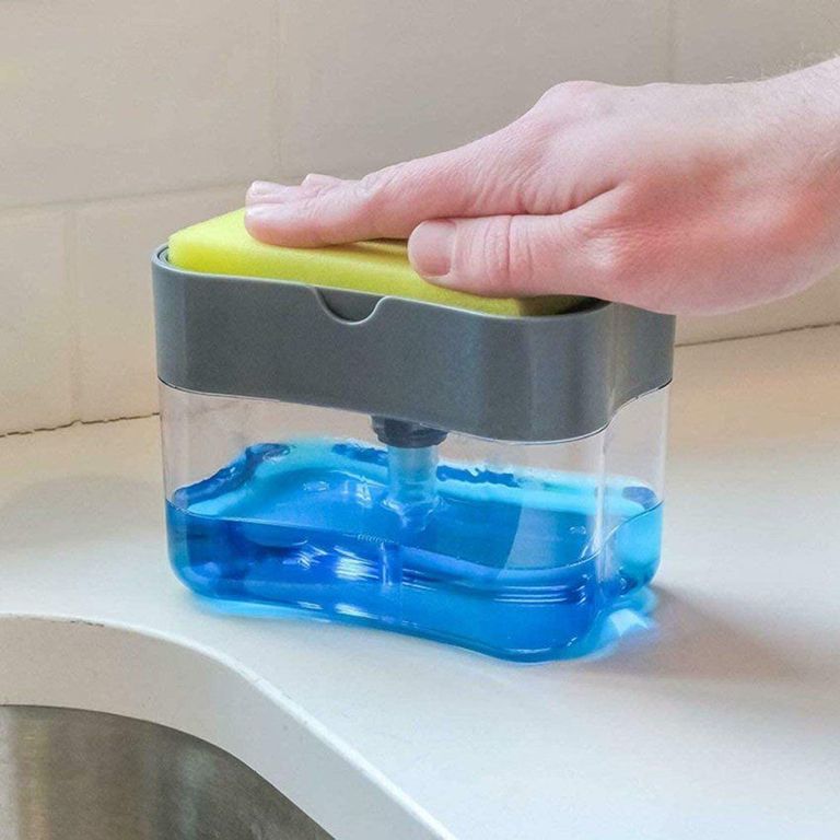 Dispensador de ayudin liquido, detergente de cocina o baño