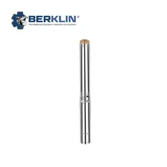 BERKLIN - BOMBA SUMERGIBLE PARA POZO PROFUNDO DE 5.5 HP 380V - 2´´ NORIL - TRIF