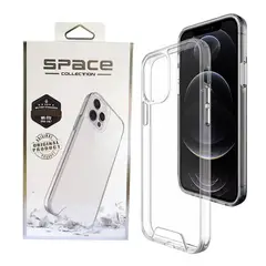CASE - Funda space iphone 11 anticaida transparente