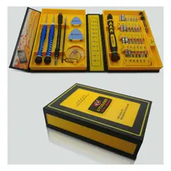 GENERICO - Kit reparacion 38 desarmadores telefono laptop torx t6 t8 estrella hex
