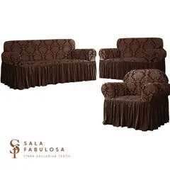 SALA FABULOSA - Funda de mueble labrado 321 - Color Chocolate