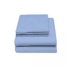 ARLIN TEXTIL - Sabanas Damasco 2 plz color Celeste