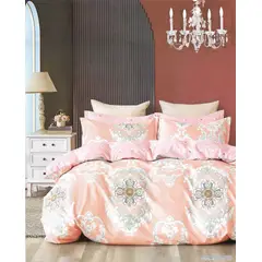 MINGDA - Set de Edredon 2 Pz + Juego de Sabanas + Fundas 5 Piezas