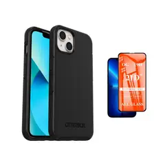 OTTERBOX - Case Symmetry iPhone 14 Y Vidrio Templado Negro
