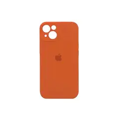 GENERICO - Silicone Case Con P/Cámara Iphone 13 - Naranja