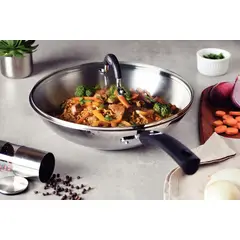 TRAMONTINA - Sarten Wok con Tapa