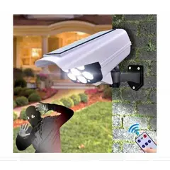 GENERICO - Lámpara solar con sensor recargable +control remoto de calidad