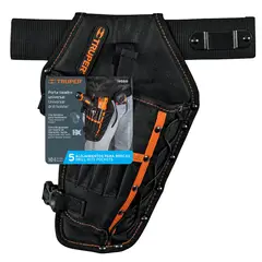 TRUPER - Porta Taladro Inalámbrico De Poliéster Con 5 Compartimentos.