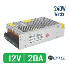 PEPTEL - Fuente de poder switching 12V 20A 240W