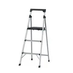 TRUPER - Escalera Tubular Plegable 3 peldaños de aluminio
