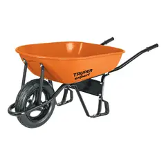 TRUPER - Carretilla Buggy Industrial 80 Litros 5.5 Ft3 750 Kg Expert