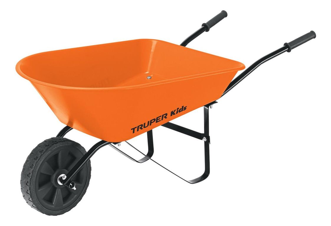 Carretilla buggy para niños tolva plastica 54x38cm Truper