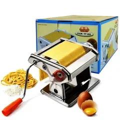 GENERICO - Laminadora de Masa Manual Acero Inoxidable