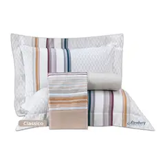 ALTENBURG - Juego de Sábanas 100% Algodón Pima 200 Hilos QUEEN - CLASICO