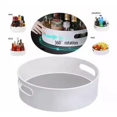 GENERICO - Bandeja de almacenamiento giratoria 360° multiusos