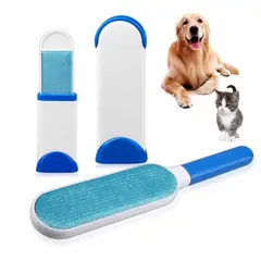 GENERICO - Peine removedor de pelos para perros gatos muebles 2 en 1