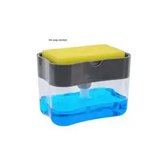 ANKAFA IMPORTACI?N - Dispensador de Jabón Liquido Lavavajillas Porta Esponja Cocina