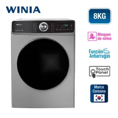 WINIA - Secadora Eléctrica Winia 8 Kg Digital Silver WLD-80KCS