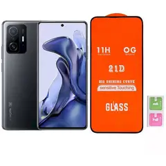GLASS - Mica Vidrio Templado 9H para Xiaomi Mi 11T Negro