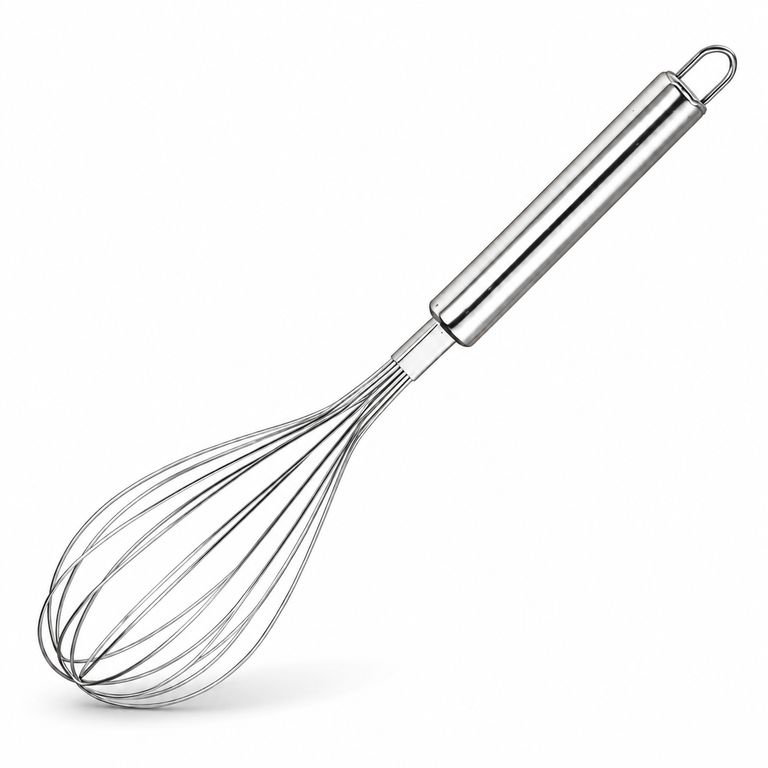 Batidor Manual Acero Inoxidable Utensilio Repostería 1066B