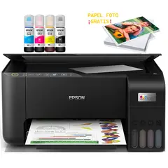 EPSON - Impresora L3250 Multifuncional Wi-fi Usb + Papel Foto