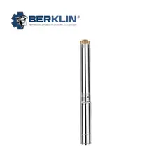 BERKLIN - BOMBA SUMERGIBLE PARA POZO PROFUNDO DE 3 HP 380V - 2¨ NORIL TRIF