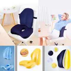GENERICO - Almohada ortopédica de espuma viscoelástica para la espalda