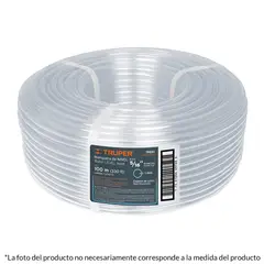 Truper - Manguera de nivel 3/8 rollo por 100 metros Truper