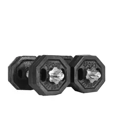 URBAN FIT - Set De Pesas hexagonales De 16 Kgs Con Mancuernas Importadas