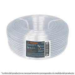 Truper - Manguera industrial de nivel 3/4 rollo por 100 metros Truper