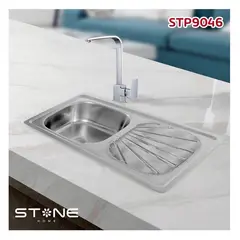 STONE - LAVADERO DE ACERO SIGNATURE STP9046 STONE