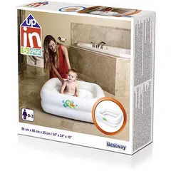 BESTWAY - - Piscina inflable Infantil Bañera Bebé 86x86x25CM