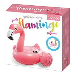 INTEX - Flotador inflable montable modelo Flamenco rosa -