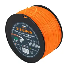 Truper - Carrete de hilo para desbrozadora, 2.4 mm x 262 m, Truper