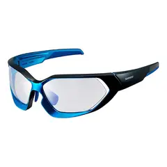 SHIMANO - LENTE SH. BLACK - METALLIC BLUE / BLUE PHOTOCHROMIC CLEAR HYDROPHOBIC