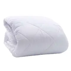 ARLIN TEXTIL - Protector de Colchón clásico Queen color blanco